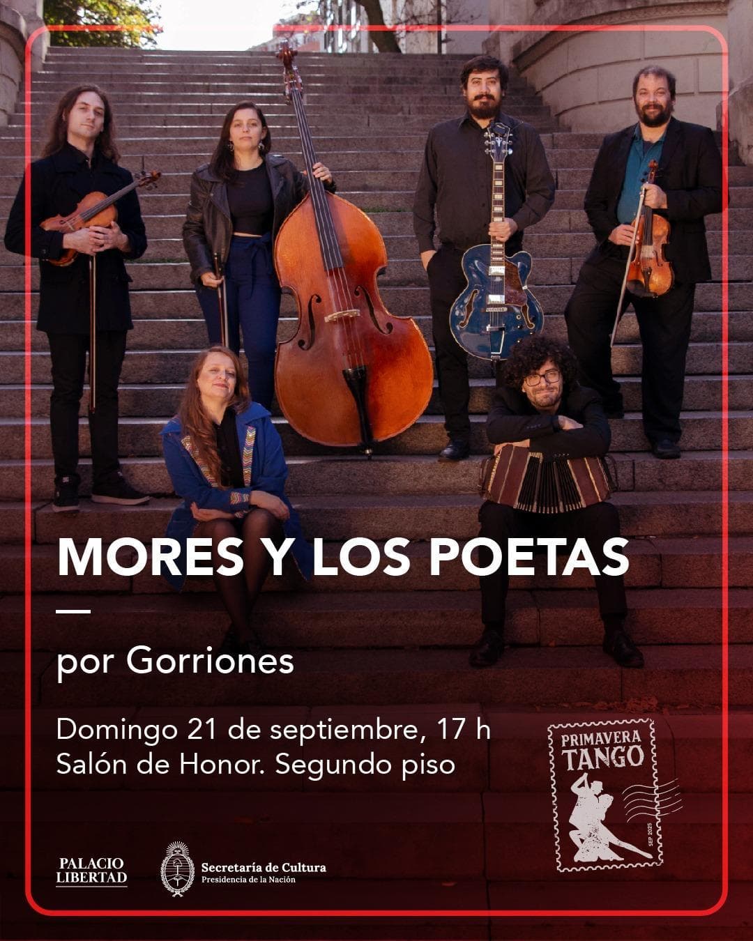 Presentación de “Mores y los poetas” en el Palacio Libertad.